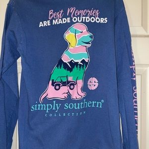 Simply Southern long-sleeve shirt. Size S